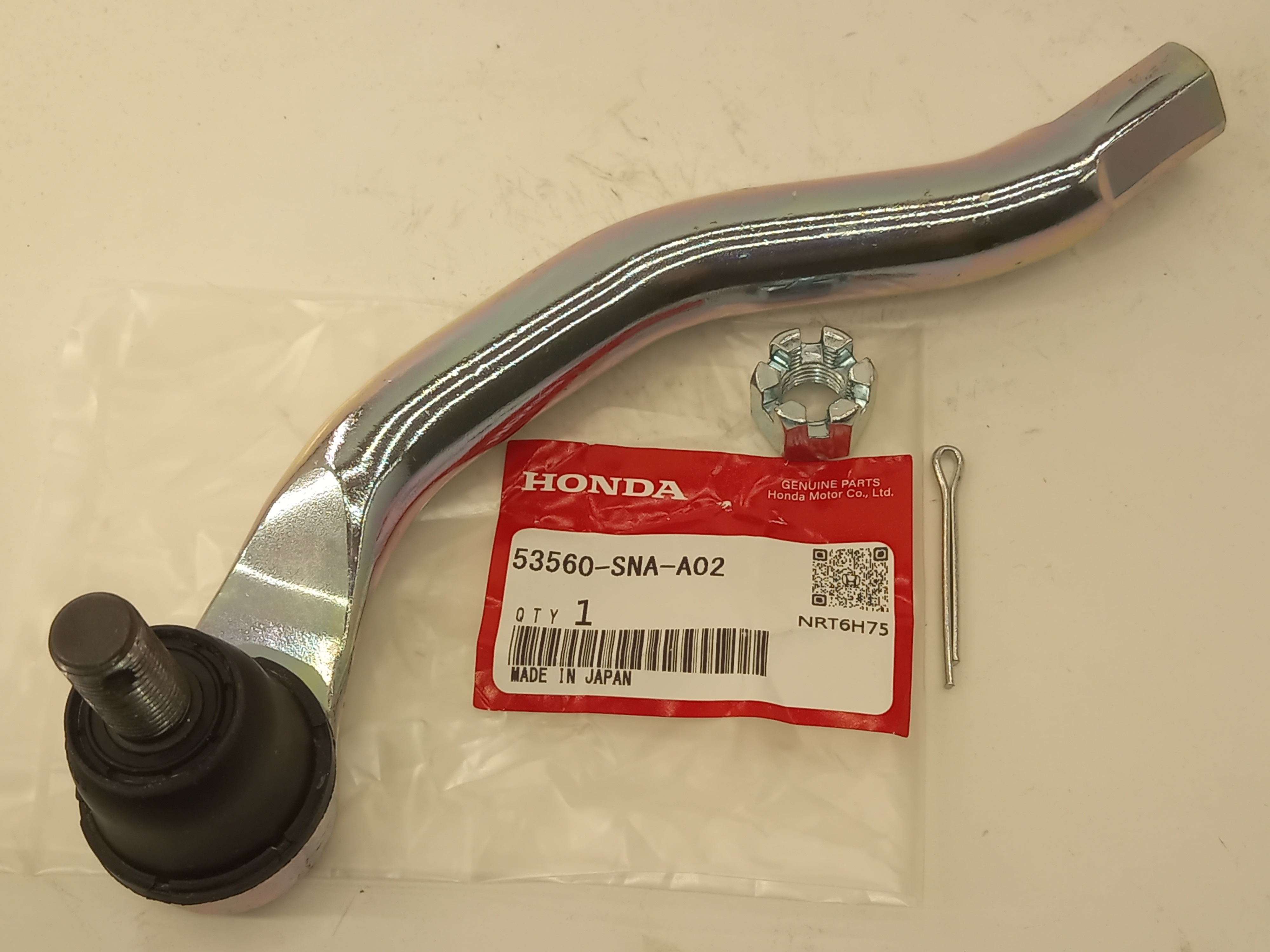 Рулевой наконечник Хонда Цивик в Саки 555531806
